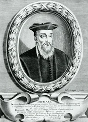 Portrait de Michel de Nostredame (Nostradamus) (1503-66)